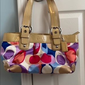 Coach multicolored Purse